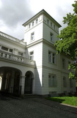 Bild: Ansicht des einstigen Rittergutes in Großschönau