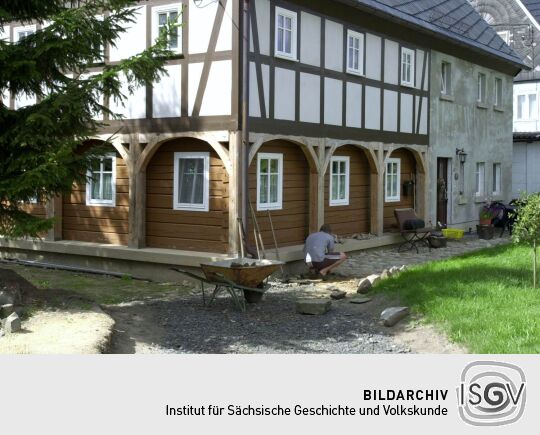 Ortsansicht in Großschönau