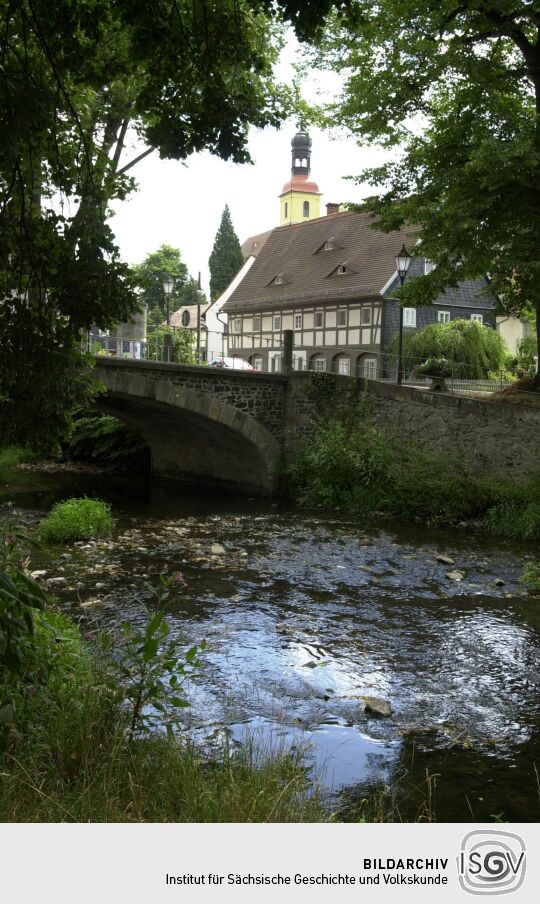 Ortsansicht in Großschönau