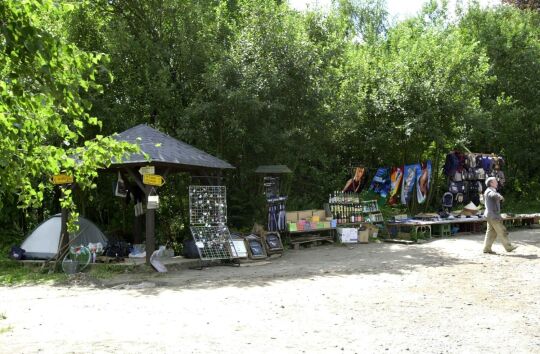 Ansicht der Grenze zwischen Waltersdorf und Myslivny