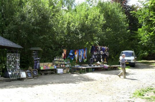 Ansicht der Grenze zwischen Waltersdorf und Myslivny