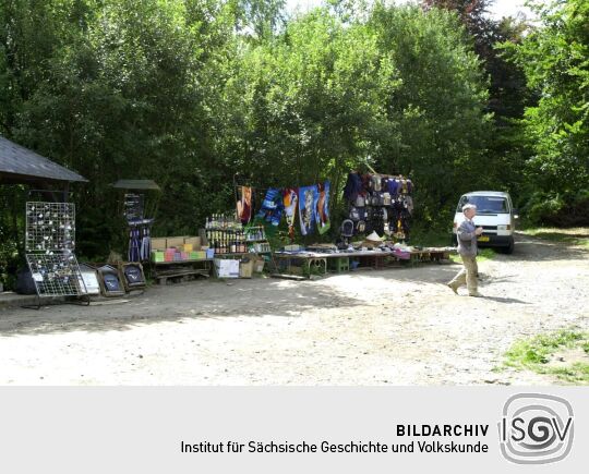 Ansicht der Grenze zwischen Waltersdorf und Myslivny