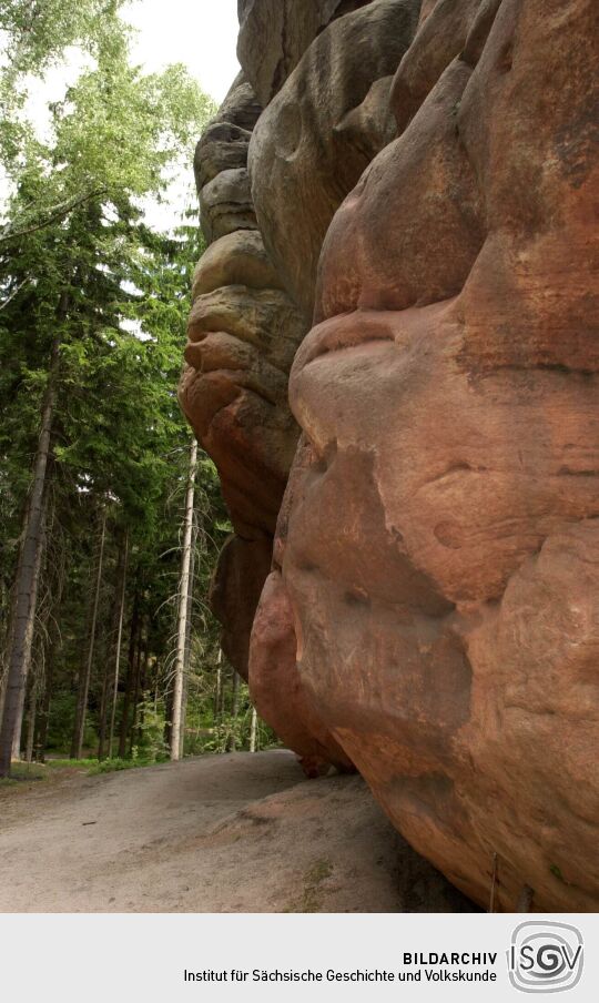 Landschaftsansicht am Oybin