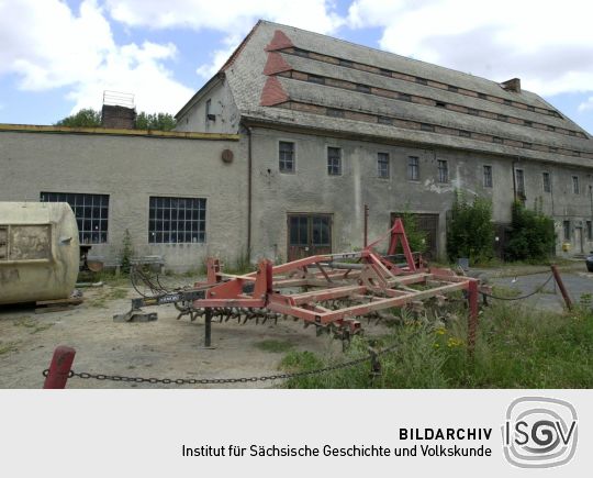 Ansicht des ehemaligen Rittergutes in Burkersdorf