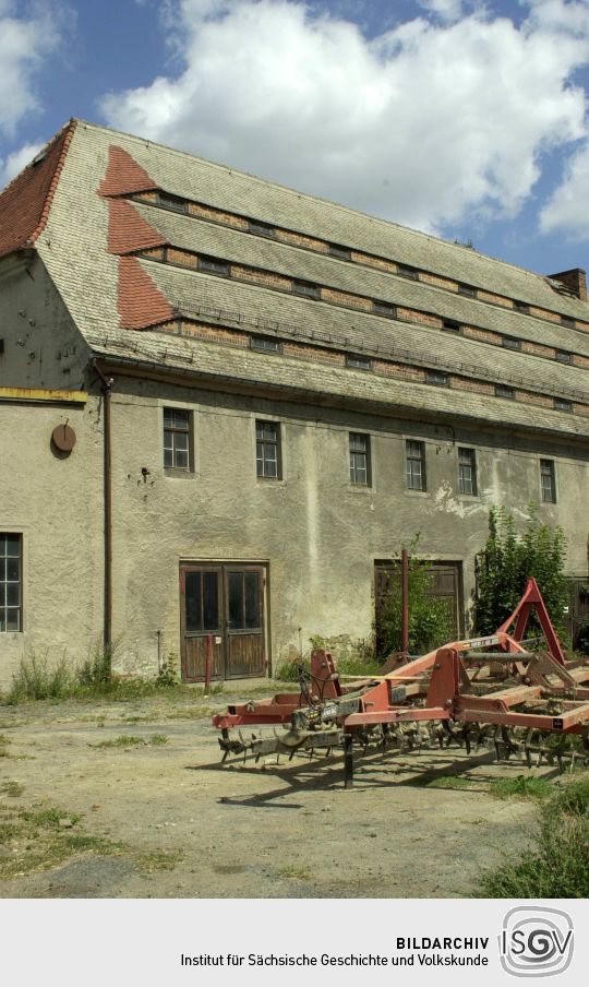 Ansicht des ehemaligen Rittergutes in Burkersdorf