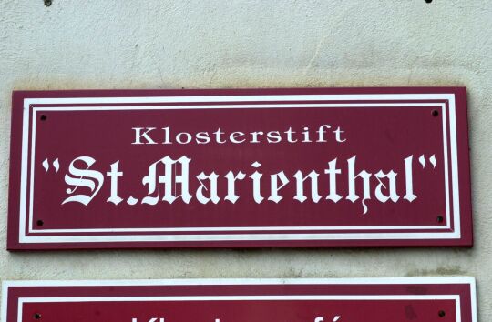 Ansicht des Klosters St. Marienthal