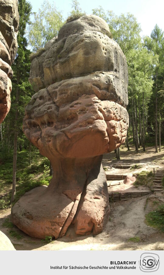 Landschaftsansicht im Zittauer Gebirge