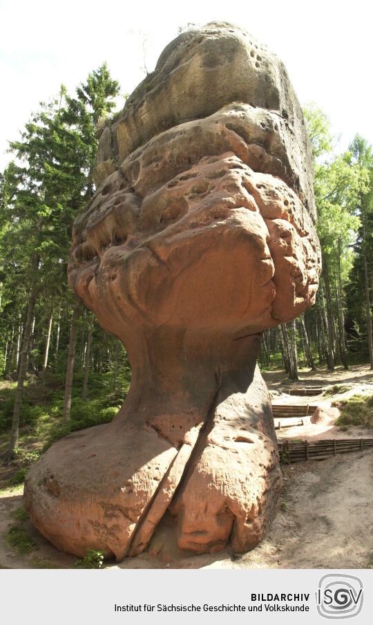 Landschaftsansicht im Zittauer Gebirge