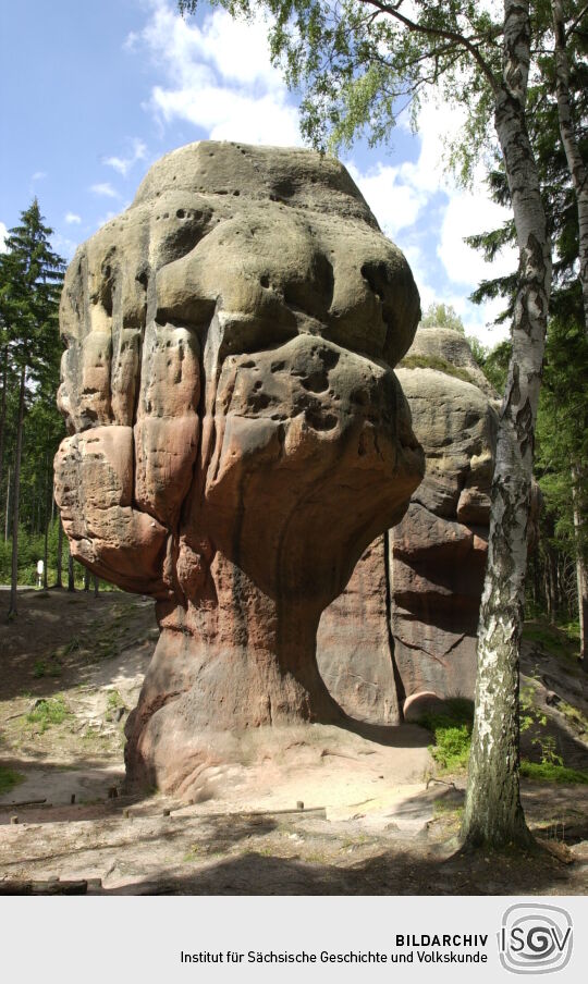 Landschaftsansicht im Zittauer Gebirge