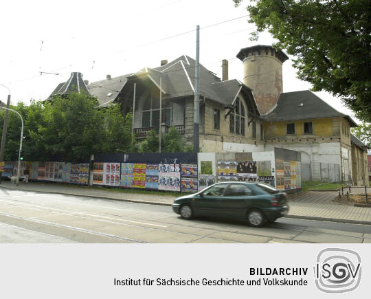 Ansicht des einstigen Gasthauses "Weißer Adler"