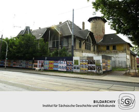 Ansicht des einstigen Gasthauses "Weißer Adler"