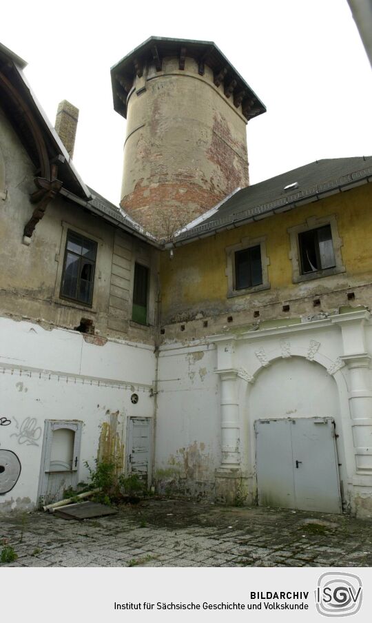 Ansicht des einstigen Gasthauses "Weißer Adler"