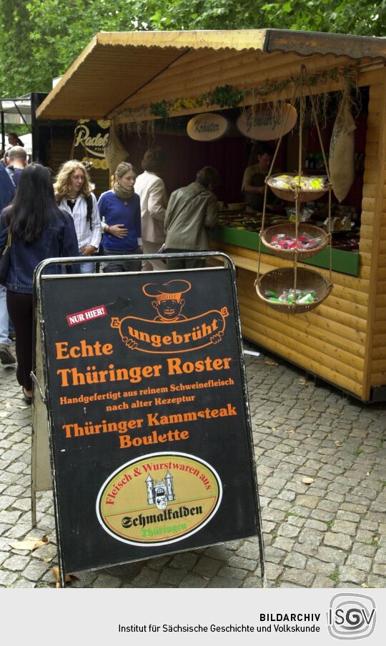 Ansicht des Dresdner Stadtfestes 2003