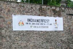 Ankündigung eines "Indianerfestes" in Nossen