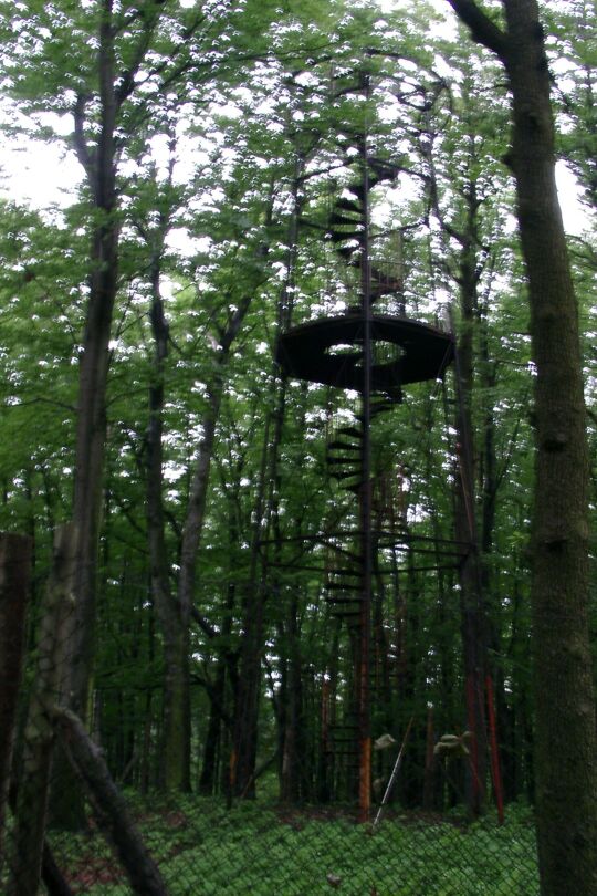 Ehemaliger Aussichtsturm auf dem Rodigt bei Nossen