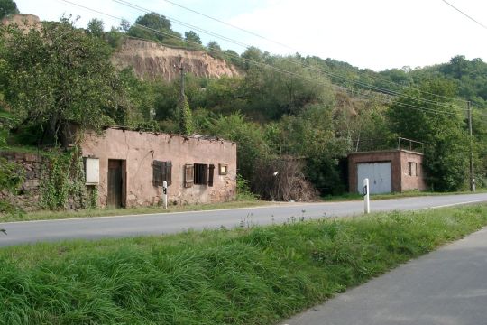 Aufgegebene Bebauung bei Meißen