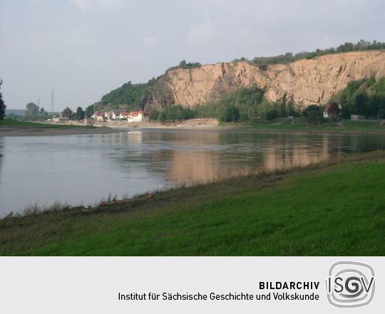 Diesbar-Seußlitz, zwischen Meißen und Riesa