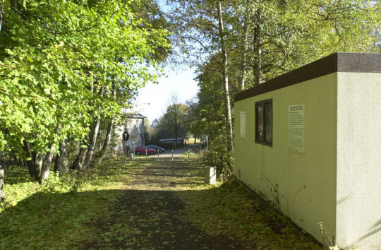 Ansicht der Grenze zwischen Bad Brambach und Horní Paseky