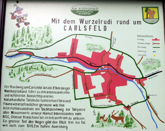 Ortsansicht in Carlsfeld