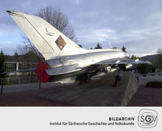 Ansicht der Raumfahrtausstellung in Morgenröthe-Rautenkranz