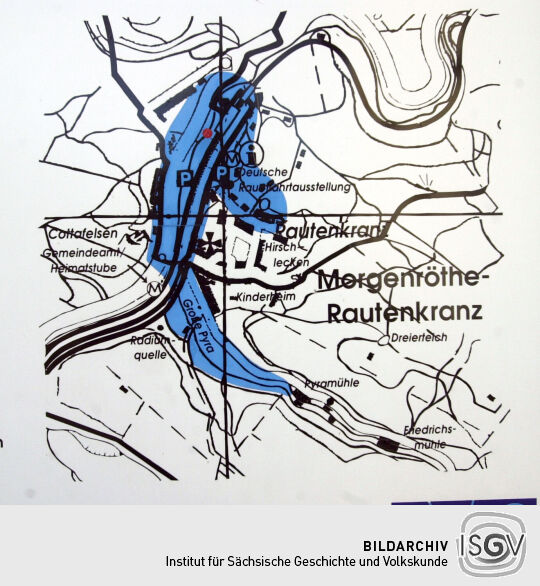 Ortsansicht in Morgenröthe-Rautenkranz