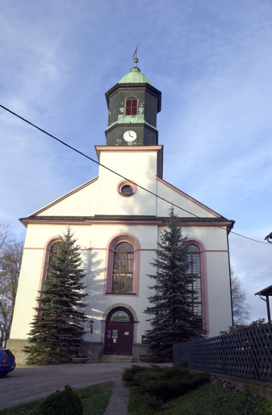 Ansicht Kirche in Morgenröthe-Rautenkranz