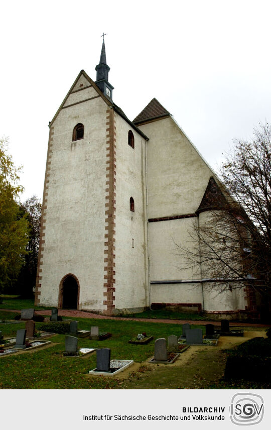 Ansicht der Kirche Sankt Marien in Altmügeln