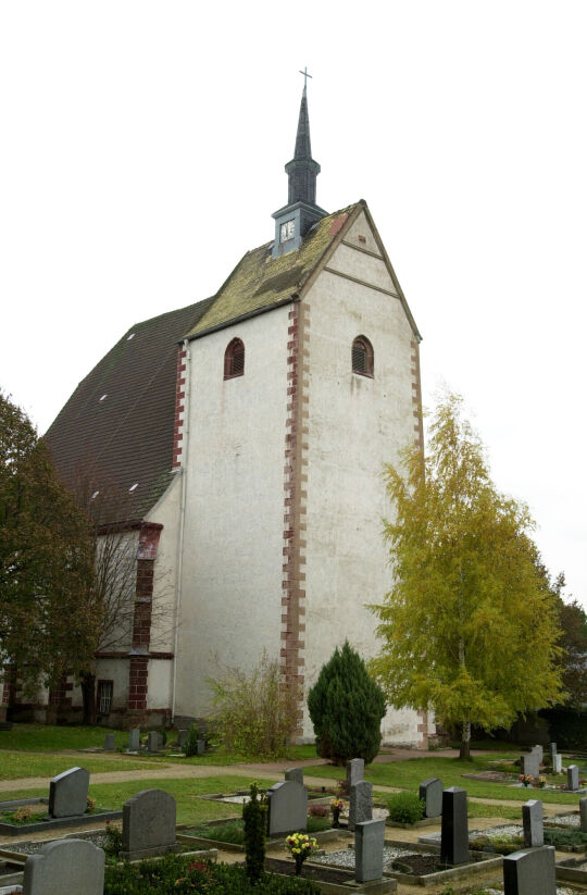 Ansicht der Kirche Sankt Marien in Altmügeln