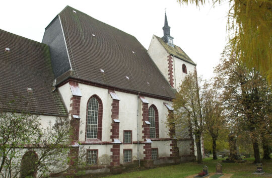 Ansicht der Kirche Sankt Marien in Altmügeln