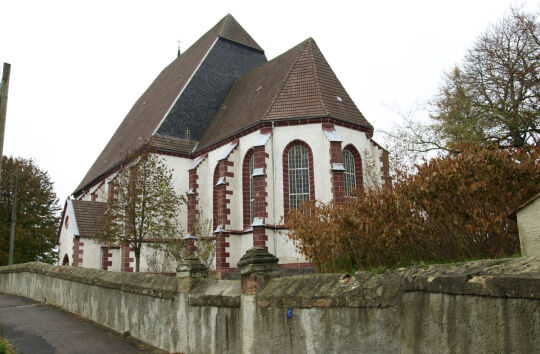 Ansicht der Kirche Sankt Marien in Altmügeln