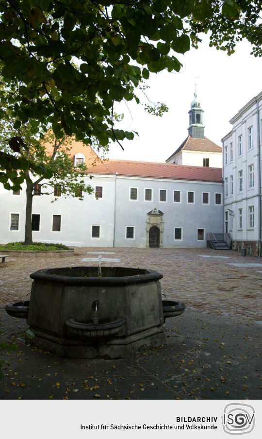 Meißen - Hof des Sächs. Landesgymnasiums St. Afra (Freiheit Nr.13)