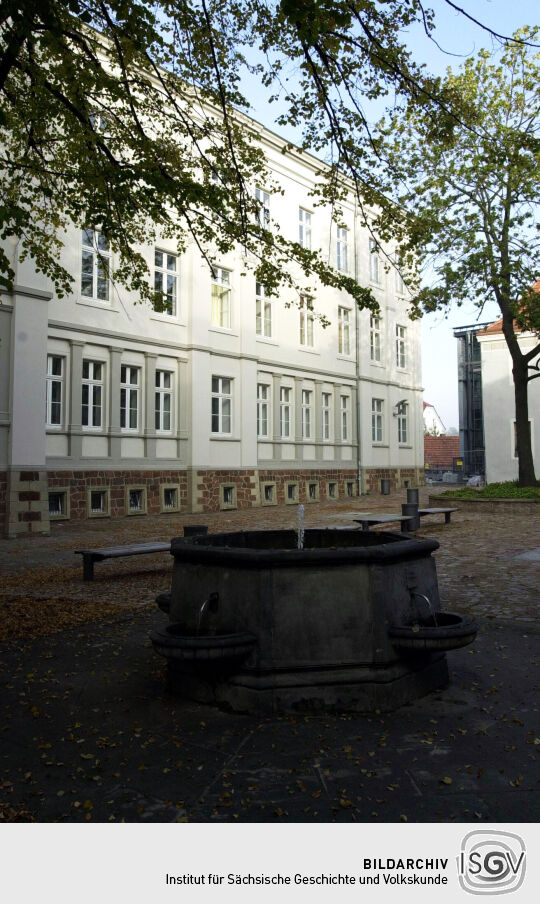 Meißen - Hof des Sächs. Landesgymnasiums St. Afra (Freiheit Nr.13)