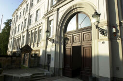 Bild: Meißen - Eingang Sächs. Landesgymnasium St. Afra (Freiheit Nr.13)