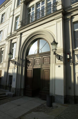 Bild: Meißen - Eingang Sächs. Landesgymnasium St. Afra (Freiheit Nr.13)