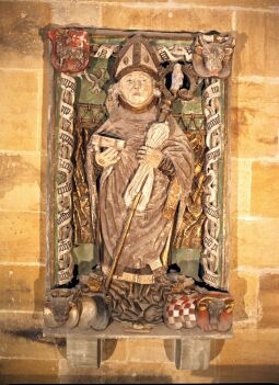 Bild: Grabplatte im Dom zu Meißen