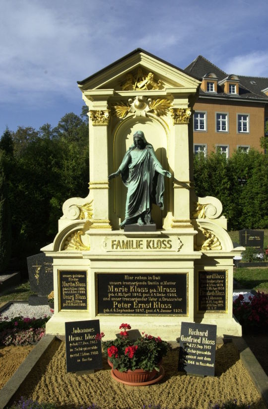 Fiedhof und Kirche in Schirgiswalde