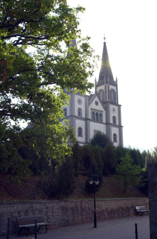 Fiedhof und Kirche in Schirgiswalde