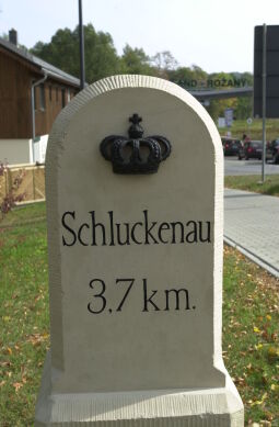 Bild: Ansicht der Grenze zwischen Hohberg und Rožany