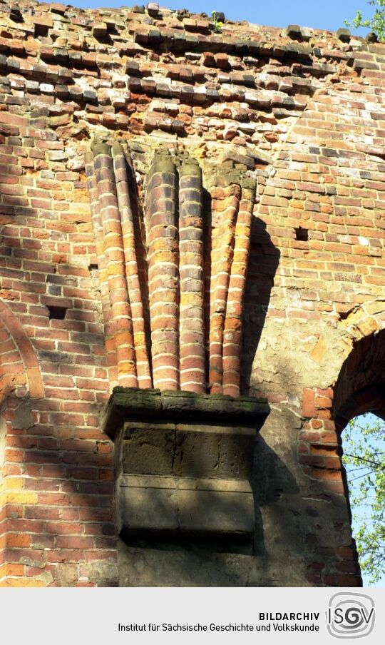 Ansicht des Klosters Altzelle