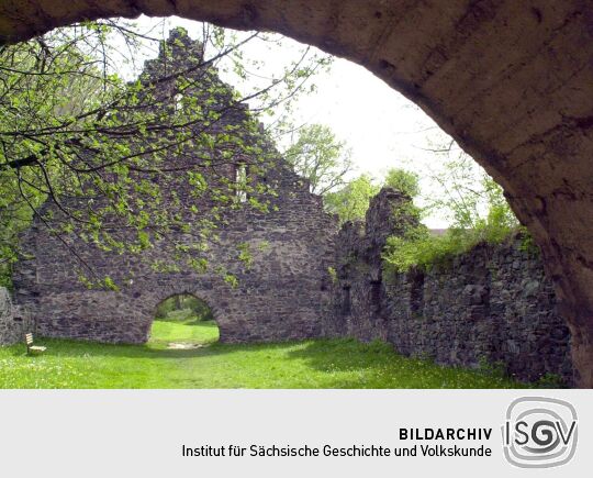 Ansicht des Klosters Altzelle