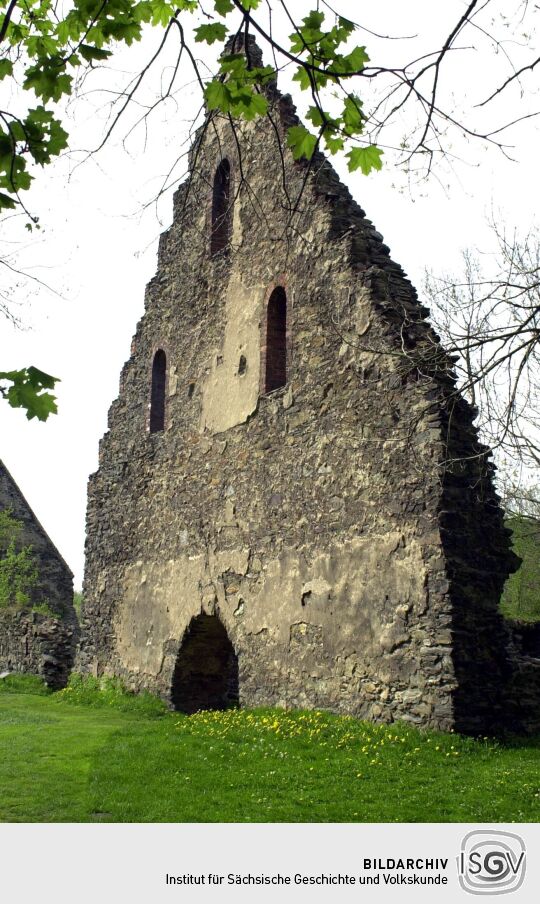 Ansicht des Klosters Altzelle