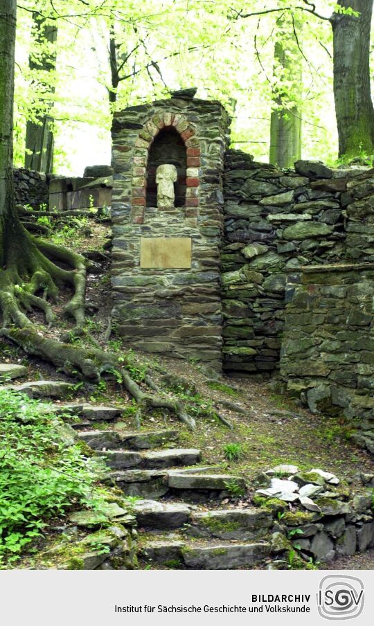 Ansicht des Klosters Altzelle