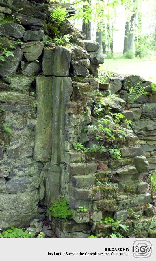 Ansicht des Klosters Altzelle