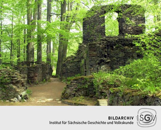 Ansicht des Klosters Altzelle