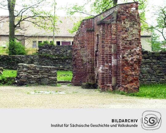 Ansicht des Klosters Altzelle