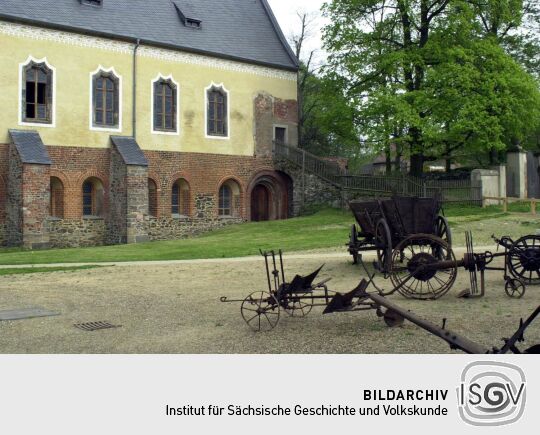 Ansicht des Klosters Altzelle