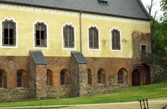 Ansicht des Klosters Altzelle