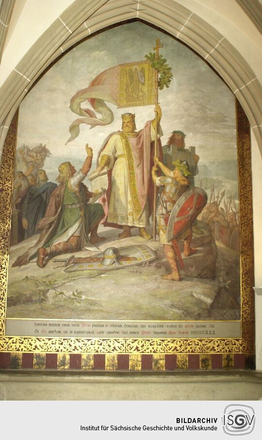 Ansicht der Albrechtsburg in Meißen