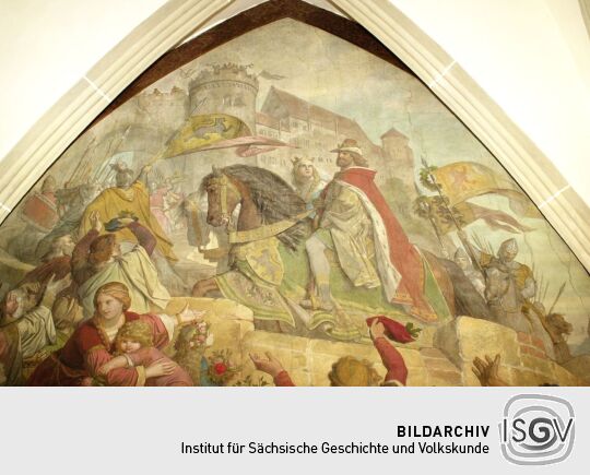 Ansicht der Albrechtsburg in Meißen