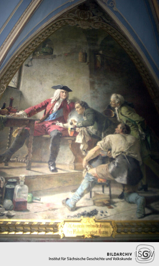 Ansicht der Albrechtsburg in Meißen